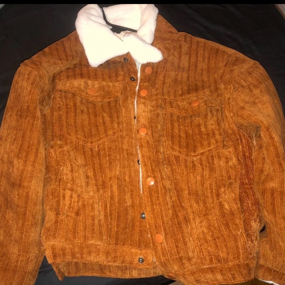 corduroy jacket! 🥰
